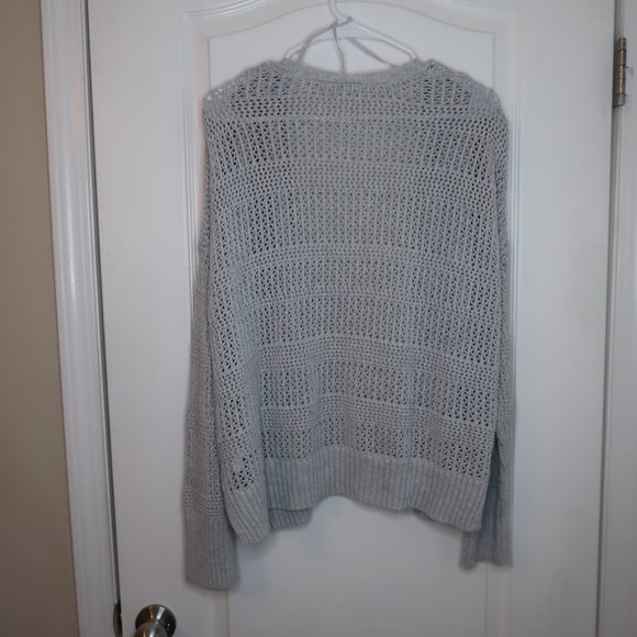 GAP for Good Womans XXL Grey Open Knit Cardigan - Picture 5 of 5